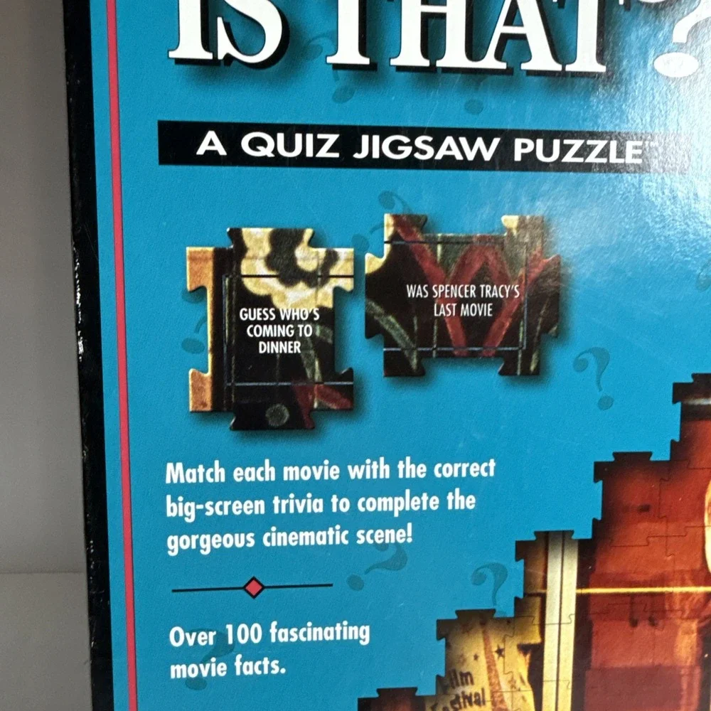 What Movie is That? A QUIZ JIGSAW PUZZLE.‎ 18.75